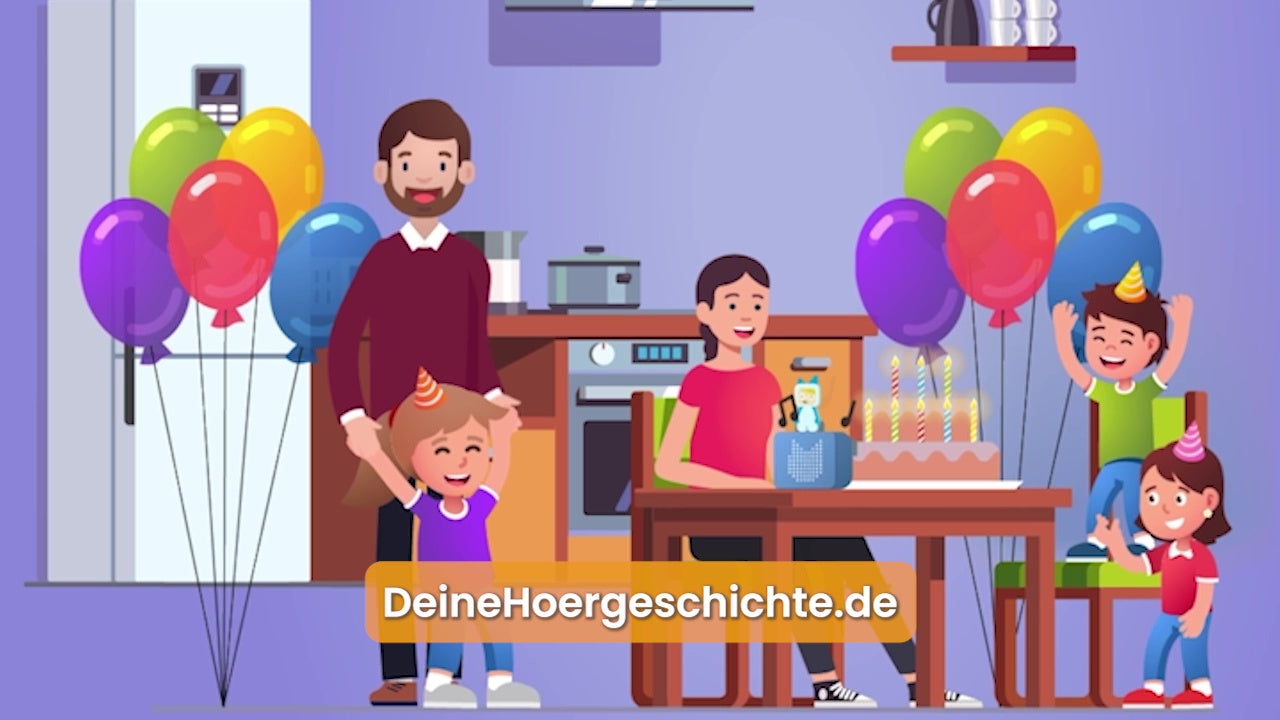 Video laden: Ein Video über die Funktionsweise und den Ablauf einer Bestellung bei Deine Hörgeschichte