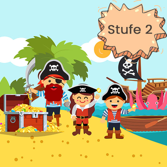 Holzbein der Pfützen Pirat - Stufe 2