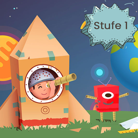 Robo der Weltraum-Roboter - Stufe 1
